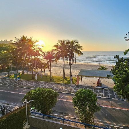 1E-Pe Na Areia Da Praia Do Tombo, 3 Quartos, Ar Cond, 2 Banheiros+Roupas De Cama Guarujá Kültér fotó