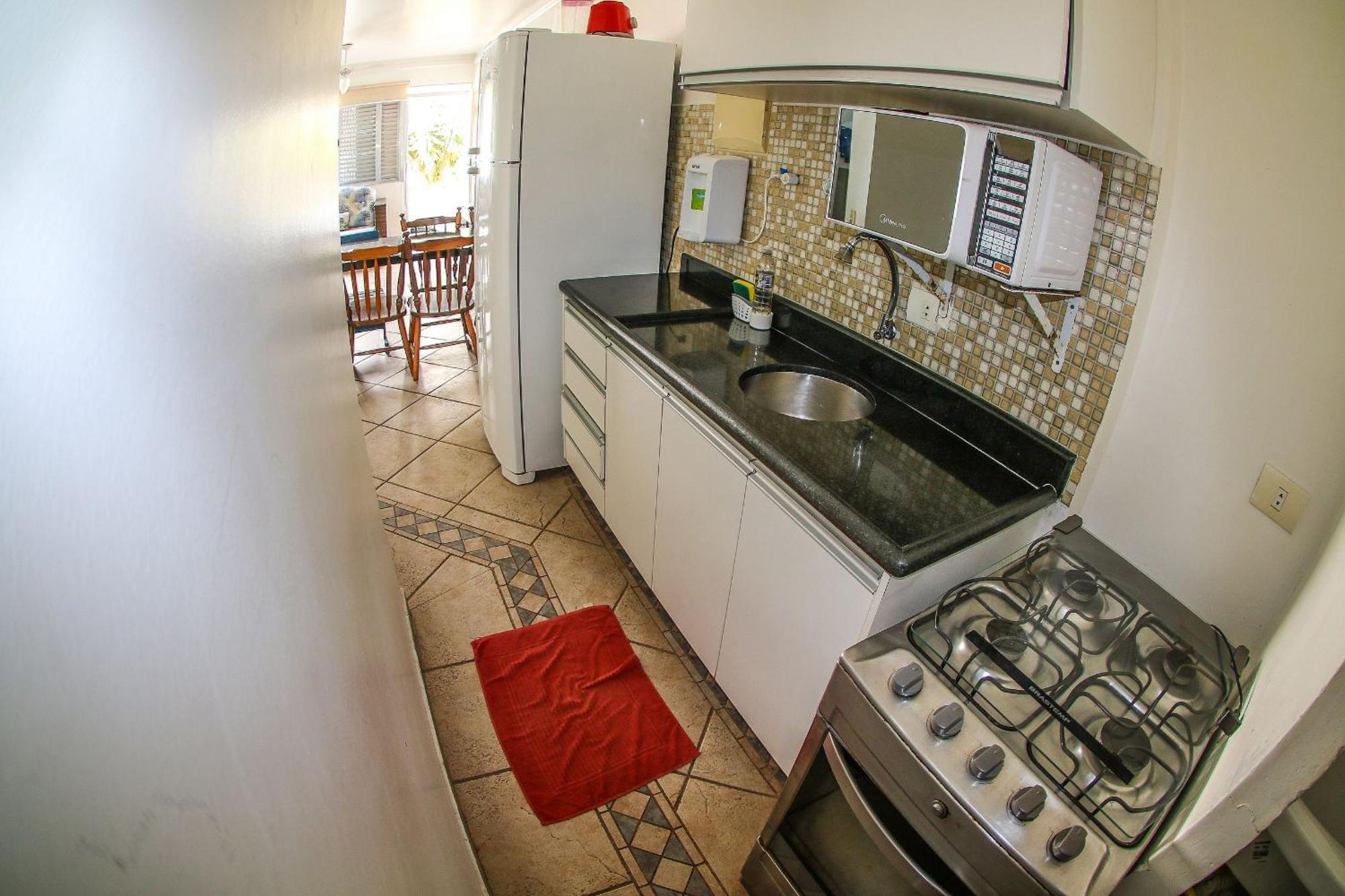 1E-Pe Na Areia Da Praia Do Tombo, 3 Quartos, Ar Cond, 2 Banheiros+Roupas De Cama Guarujá Kültér fotó